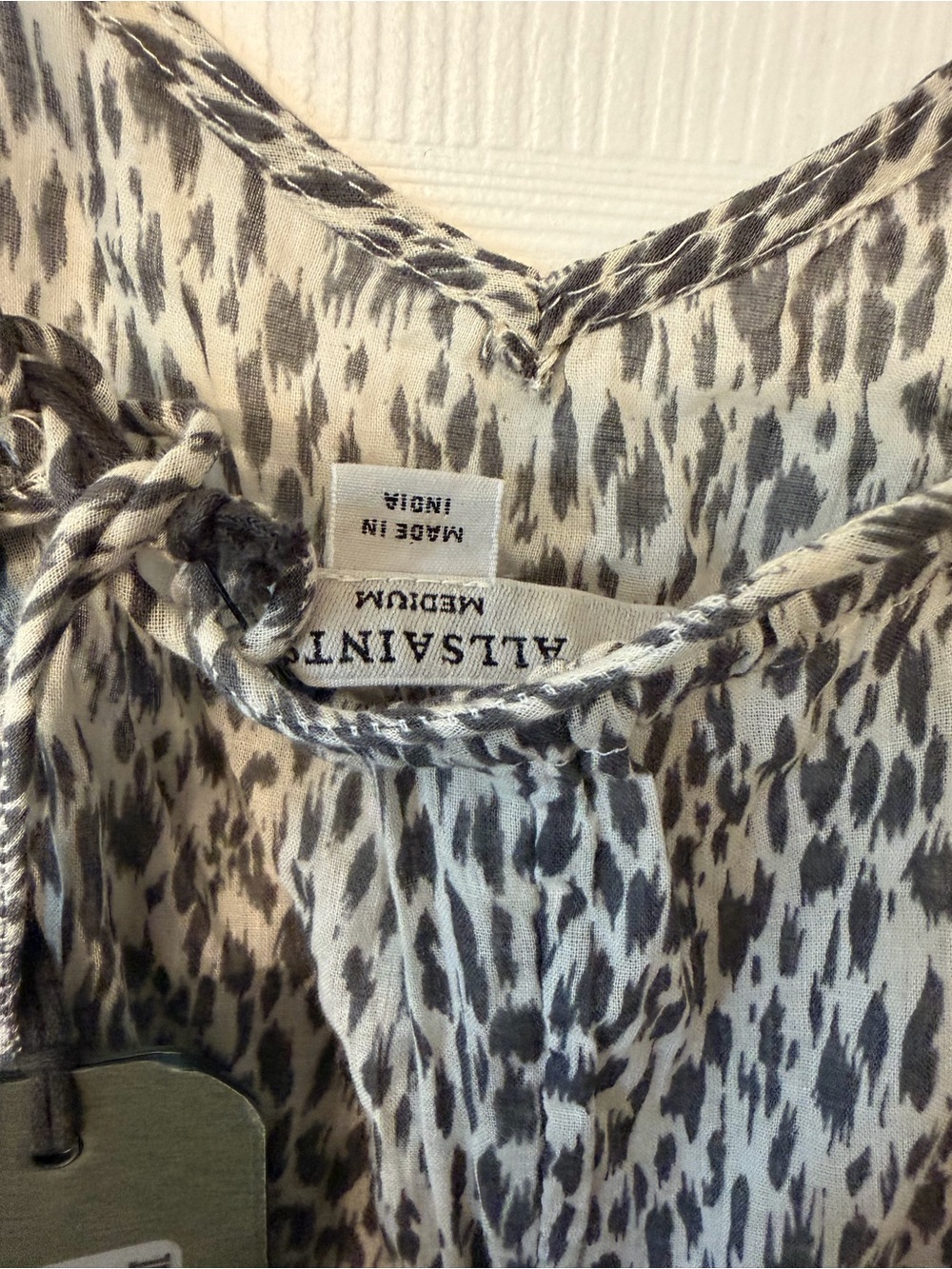 AllSaints Essie Leopard Print Maxi - Picture 4 of 6